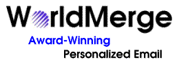WorldMerge Personalized Email Software